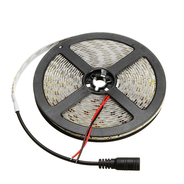 DC12V 5M 3528 WarmWhite/White Waterproof 600LED Light Motors Strip+ ...