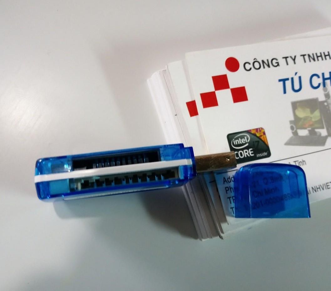 Đầu đọc thể Card Reader oll in One: Support SD - MMC - MicroSD - RS-MMC - TF Micro.
