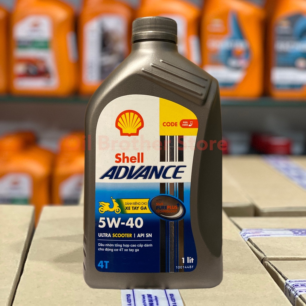 Nhớt Shell Advance Ultra 5w40