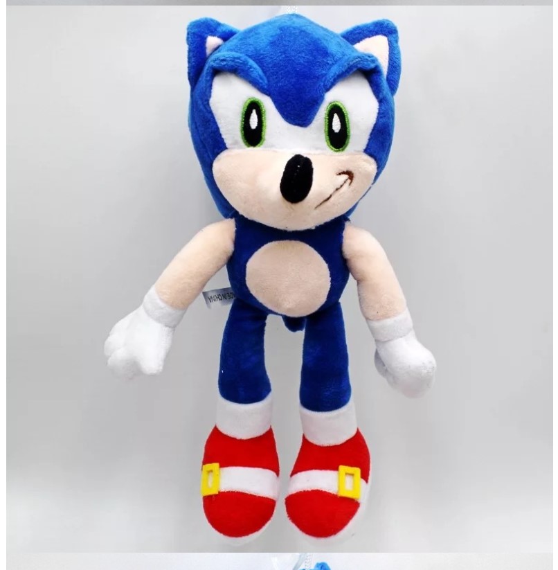 light blue sonic plush