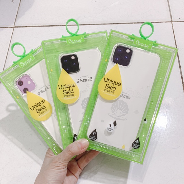 Ốp lưng dẻo Ou case cho iPhone 11/11 Pro/11 Pro max ( trong suốt )