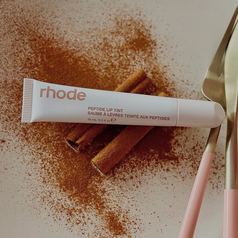 Rhode lip Gloss skin lipstick vanilla ribbon/toast gel lip care