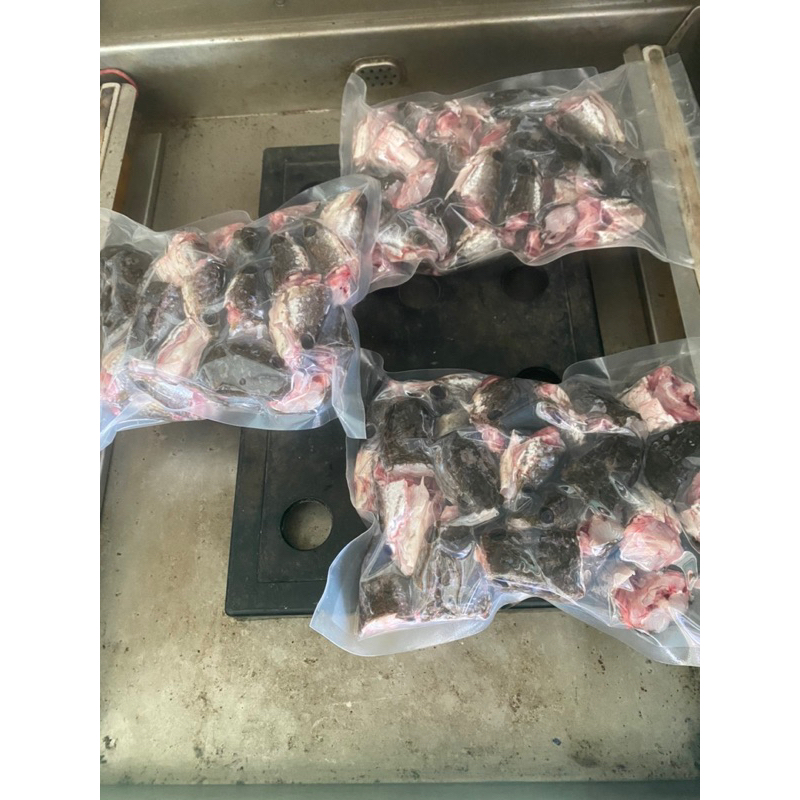 Đầu cá lóc đồng bịch 1kg (giao tphcm)
