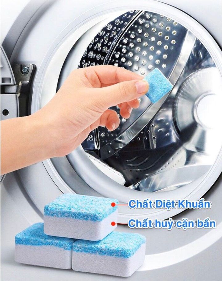 Viên tẩy vệ sinh lồng máy giặt, sủi sạch vi khuẩn - ảnh sản phẩm 6