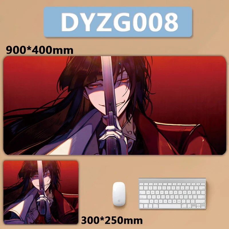Hellsing Aloucard XXL Large Mousepad Keyboard Pad Mouse Pad