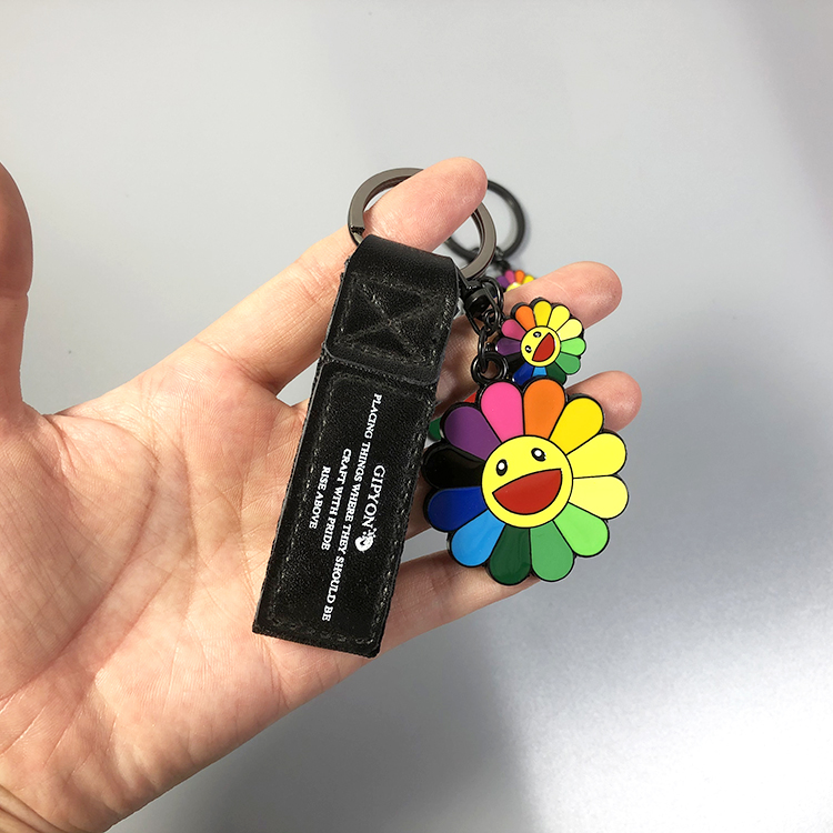 Plush Keychains - Rainbow Sunflower keychain Pendant Murakami Sun Flower  Bag Hanging Ornaments Bag mobile phone pendant accessories toys (Random  Color): Buy Online at Best Price in UAE 