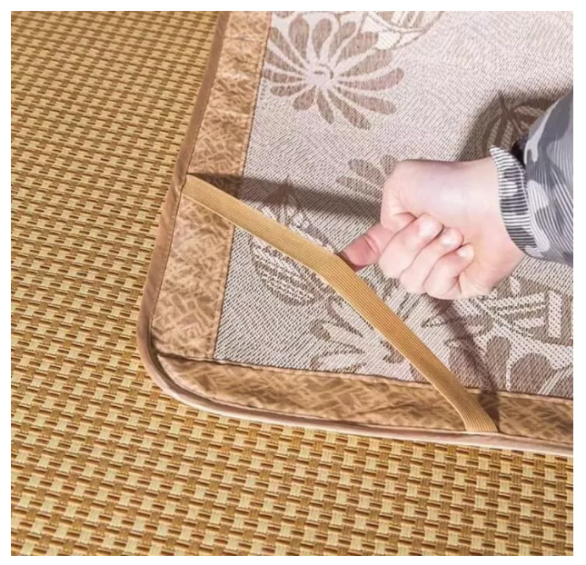 Chiếu mây điều hòa Muji cao cấp 2 mặt mây lụa