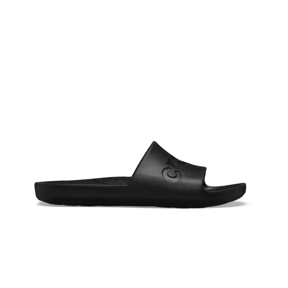 Dép quai ngang Unisex Crocs Slide - Black