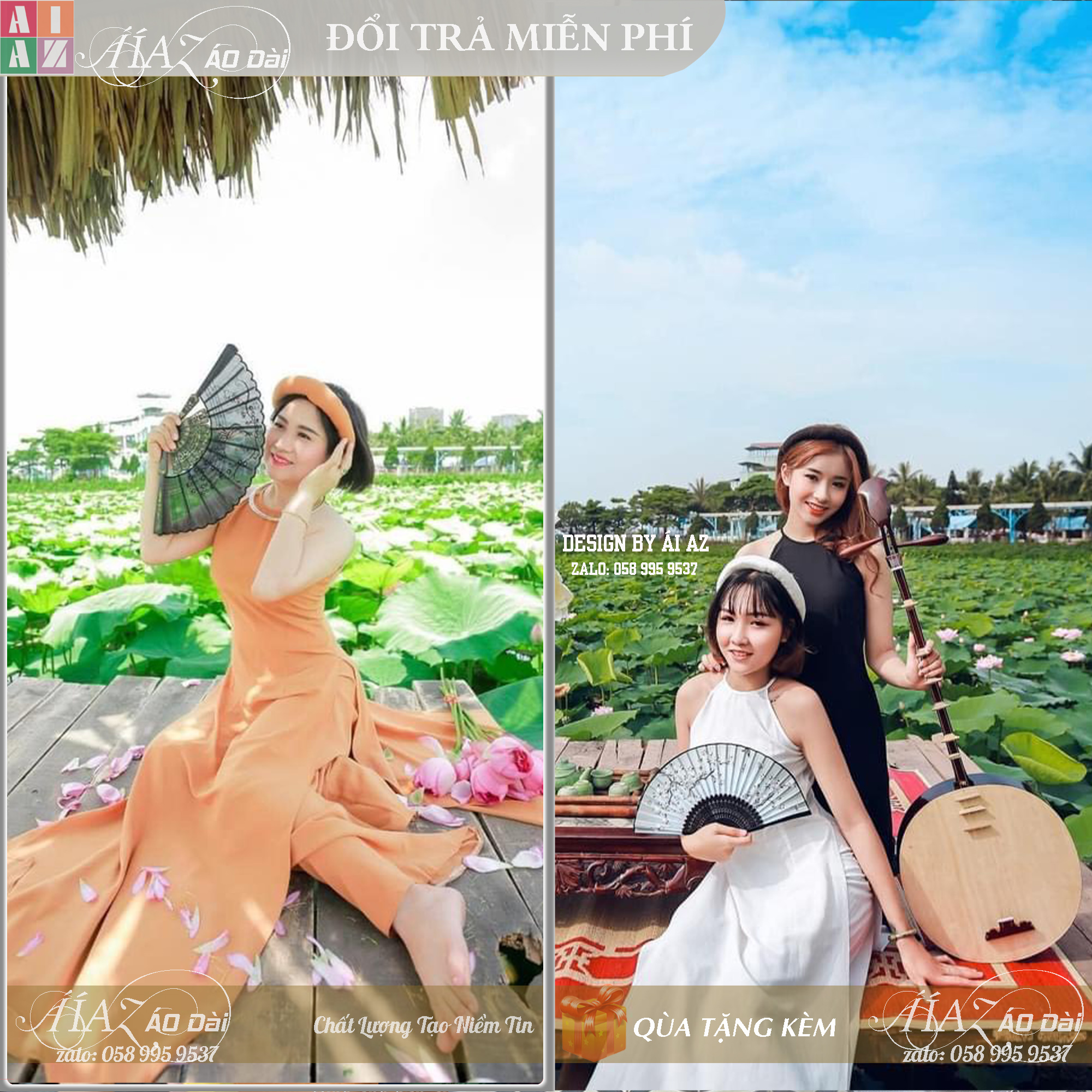 Áo Dài Yếm Nữ Cách Tân Y02