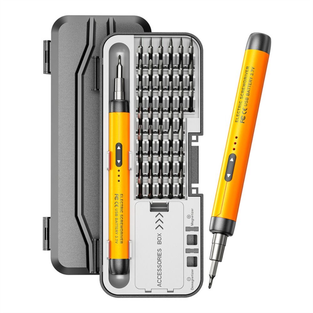 Cordless Screwdriver Rechargeable Electric Screwdriver Kit 46 in ...