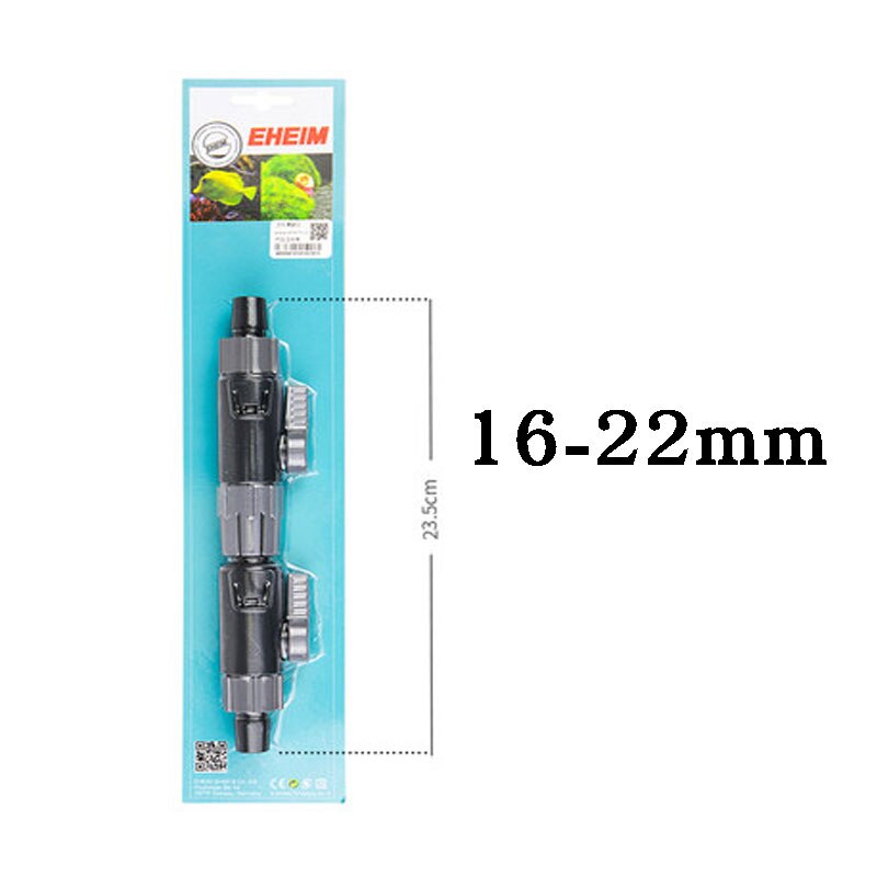 EHEIM DOUBLE TAP With Quick COUPLING AQUARIUM FILTER Release Coupling Llave Doble 9/12Mm(S) 12/16Mm(M) 16/22Mm(L)