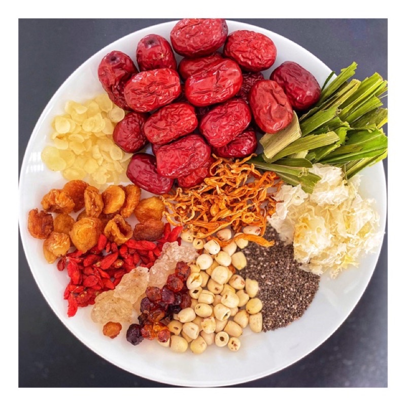 ( Sẵn kho) CHÈ DƯỠNG NHAN 12 VỊ(400G)