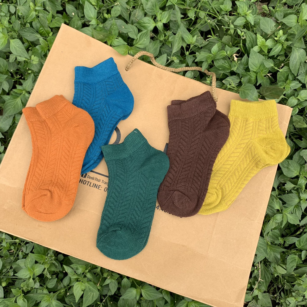 Set 10 Đôi Tất Len Gân Cho Bé 123( 10 Đôi )