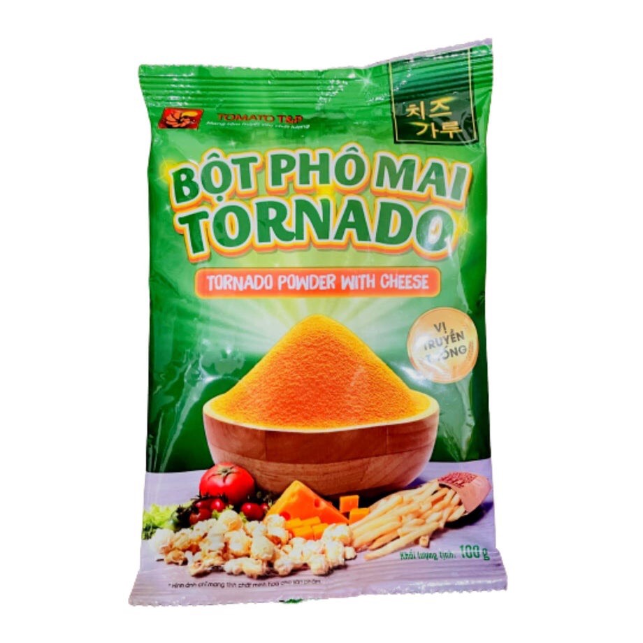 Bột phô mai tornado vị truyền thống 100gr