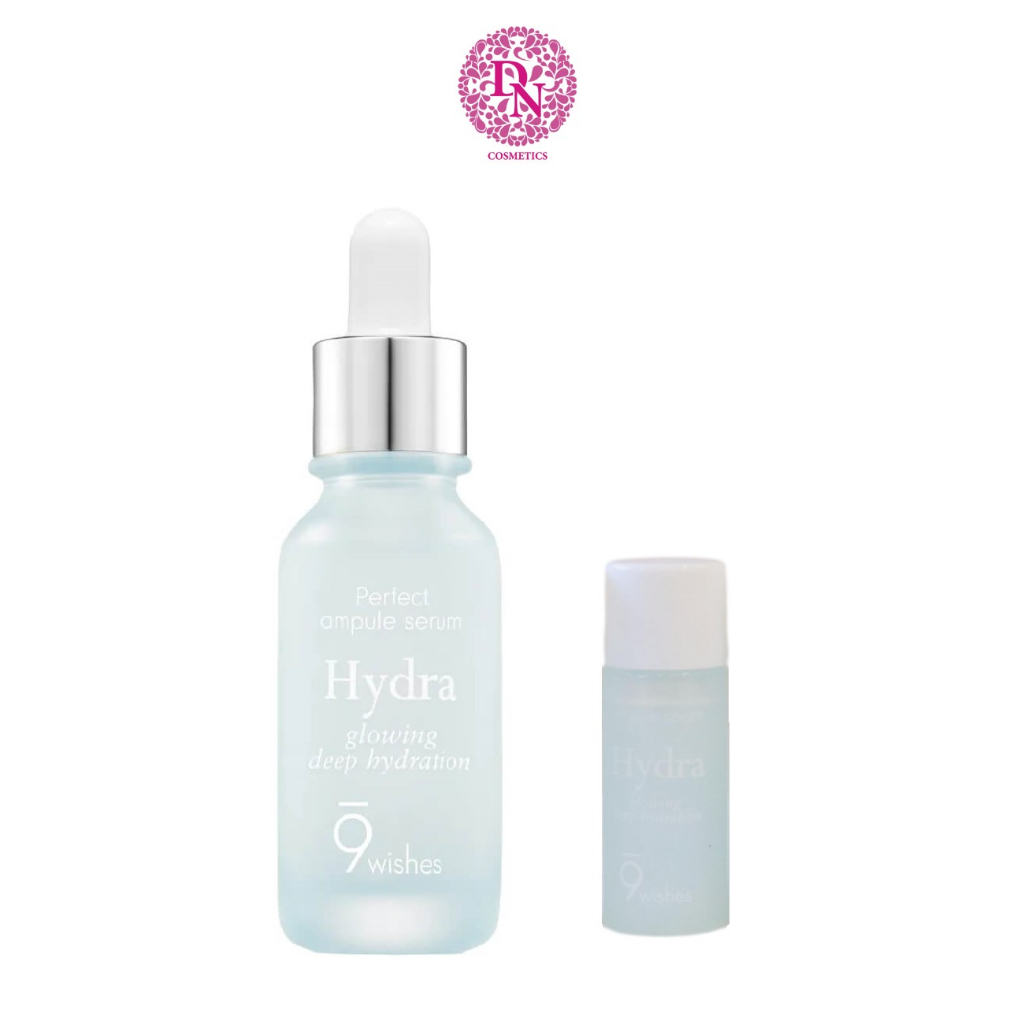 Tinh chất dưỡng ẩm 9 Wishes Hydra Glowing Deep Hydration Ampule Serum