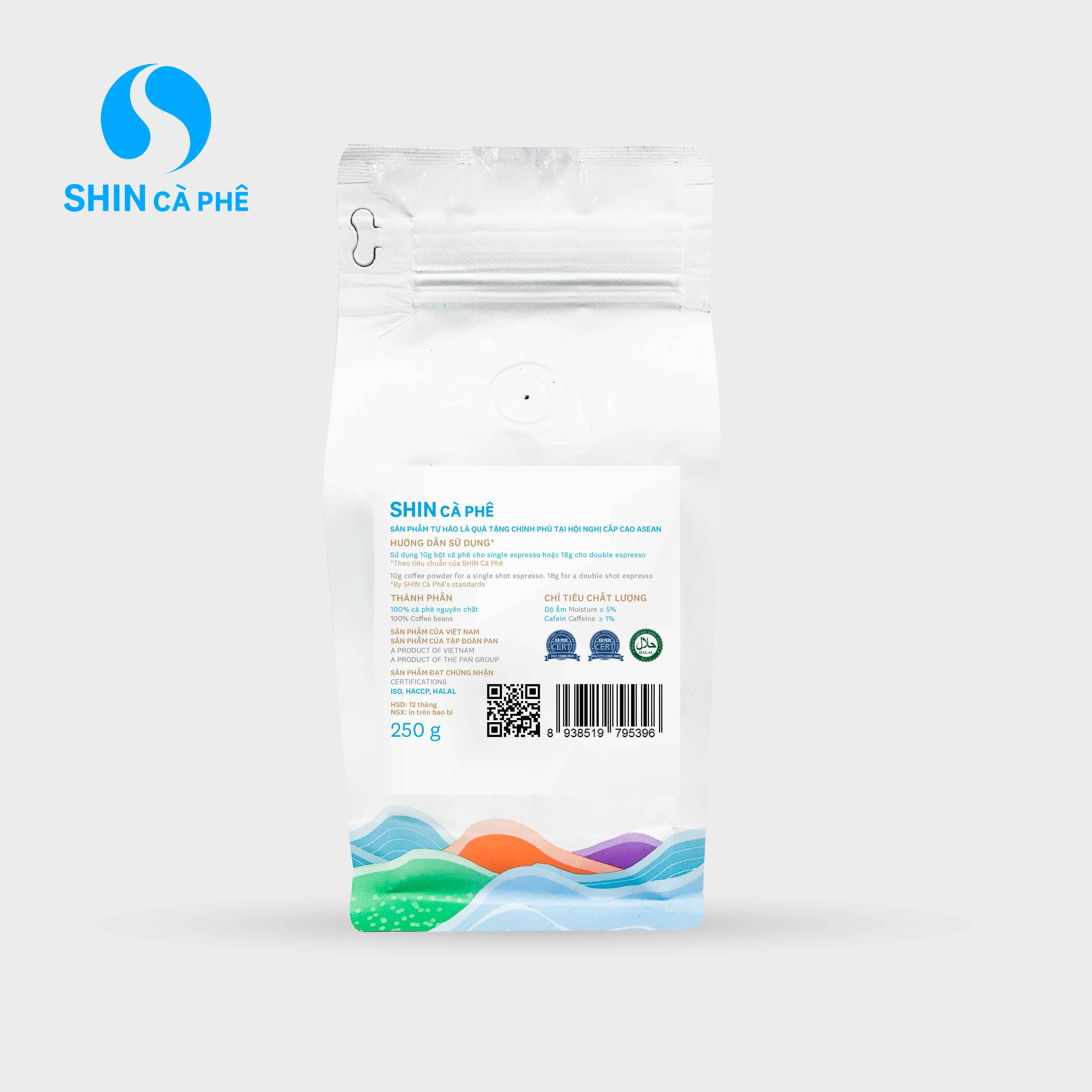 Da Lat Blend - Shin Coffee - Hand-Brewed Coffee (Pour over) - 250g Pack