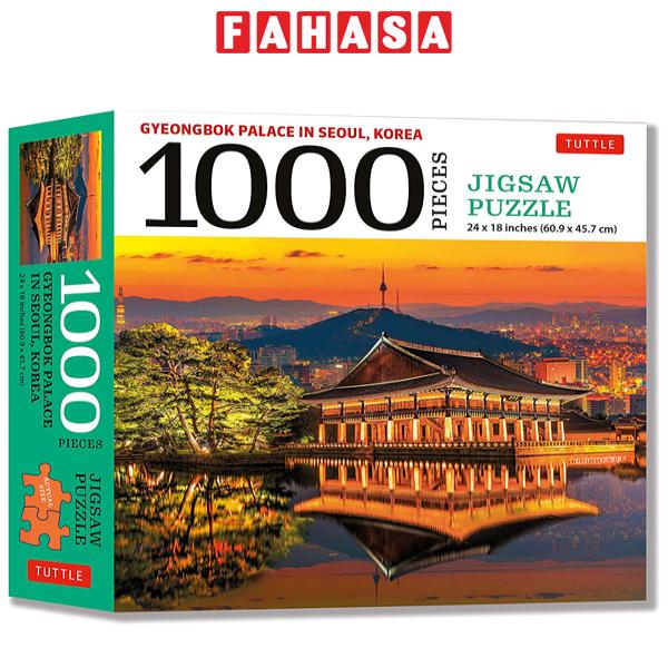 Fahasa - Gyeongbok Palace In Seoul Korea - 1000 Piece Jigsaw Puzzle: