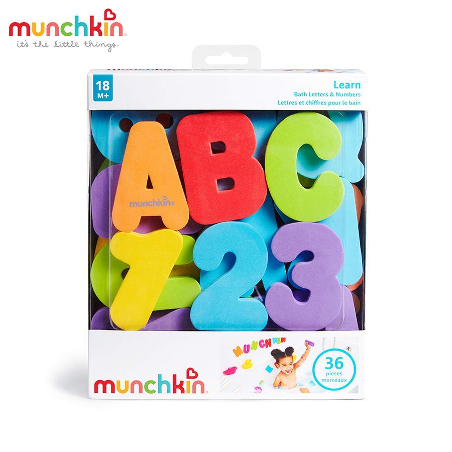 [HCM]Bộ chữ số xốp Munchkin MK11020