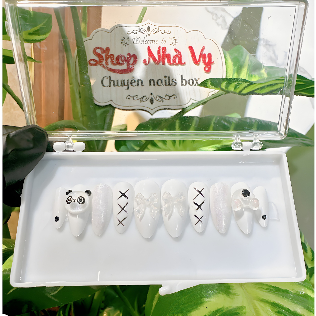 Nails thiết kế 24 móng dễ thương mã 378