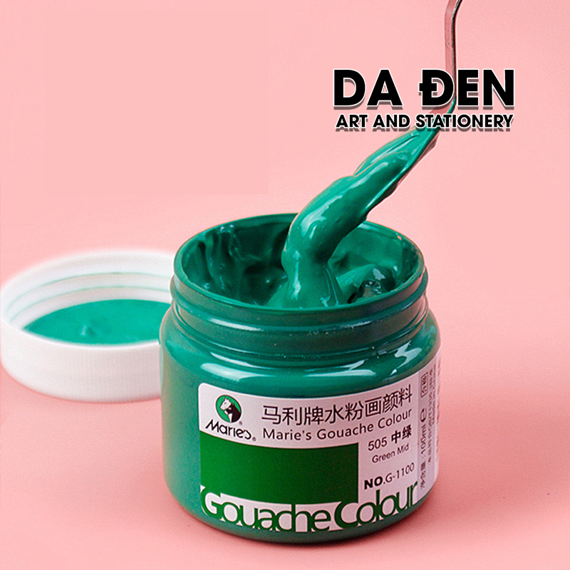 [DA ĐEN] Màu Gouache Marie's 100ml