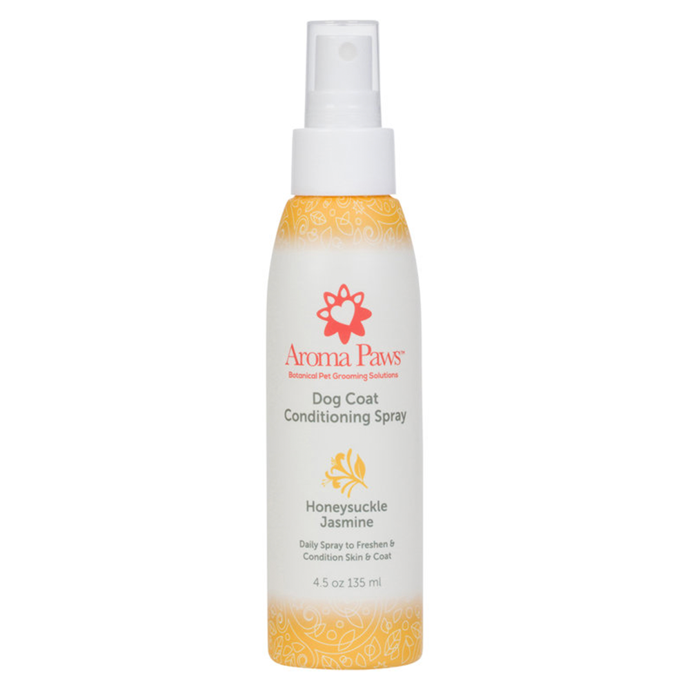 AROMA PAWS DOG COAT CONDITIONING SPRAY HONEYSUCKLE JASMINE 135ML