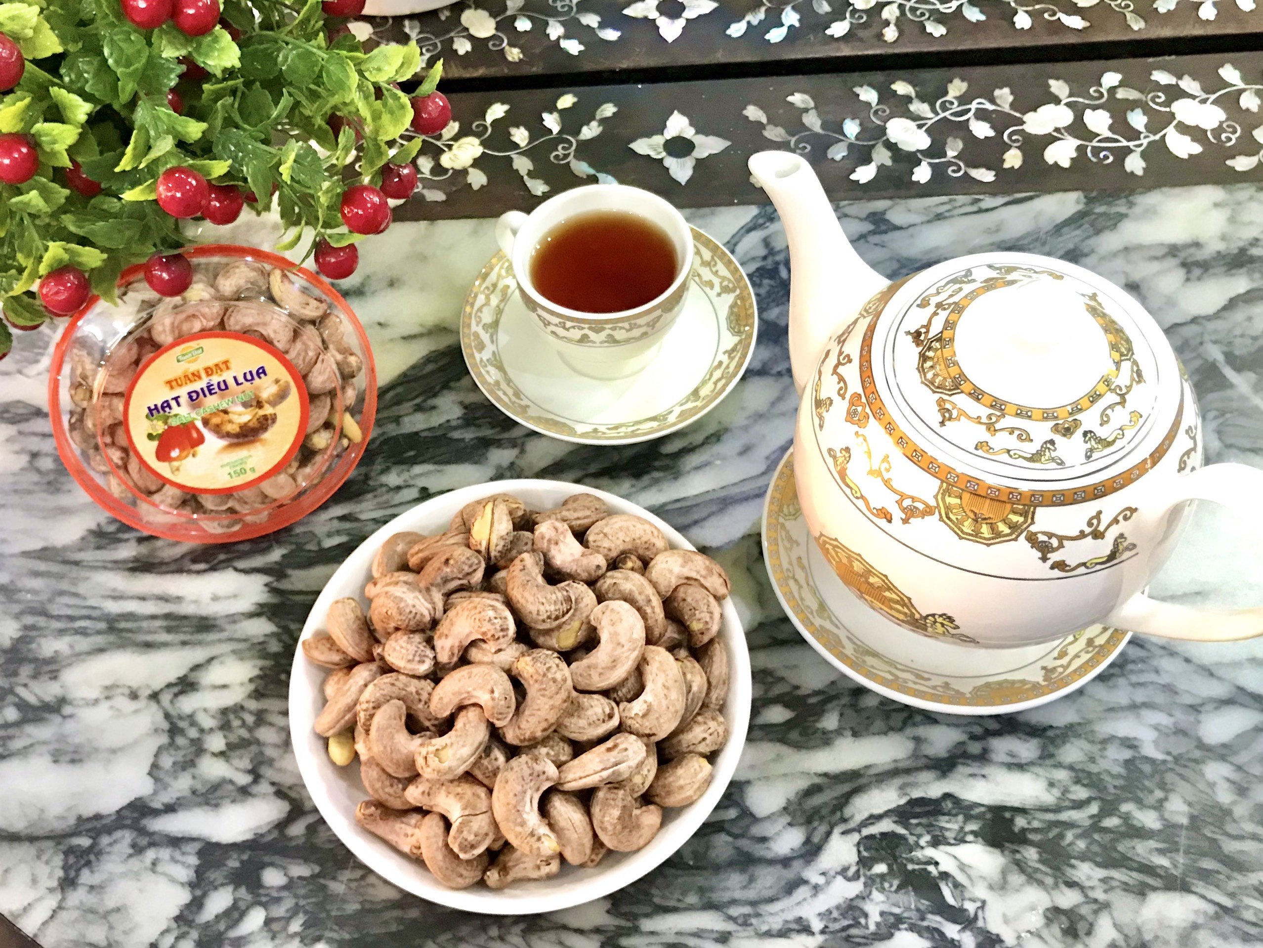 [HCM]Hạt điều lụa premium 225g