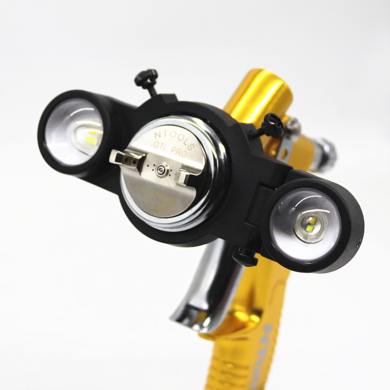 Súng phun ánh sáng Airbrush ánh sáng phun sơn điền ánh sáng phổ quát súng phun ánh sáng điều chỉnh kích thước ánh sáng tìm kiếm súng phun