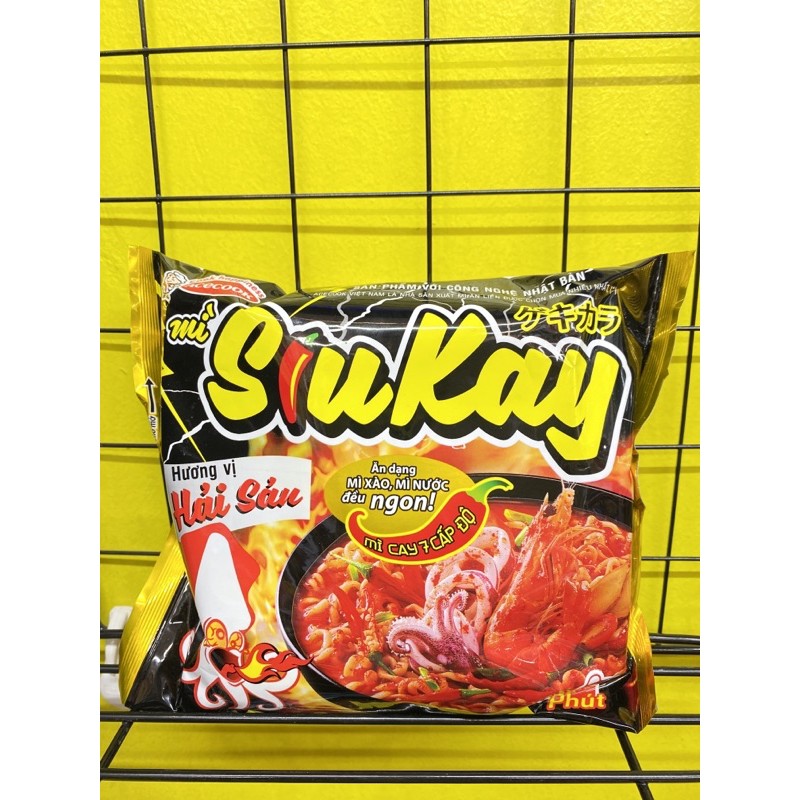 Mì SiuKay Acecook 3vị (Hải Sản ,Bò ,Gà cay Phô Mai) ( NT )