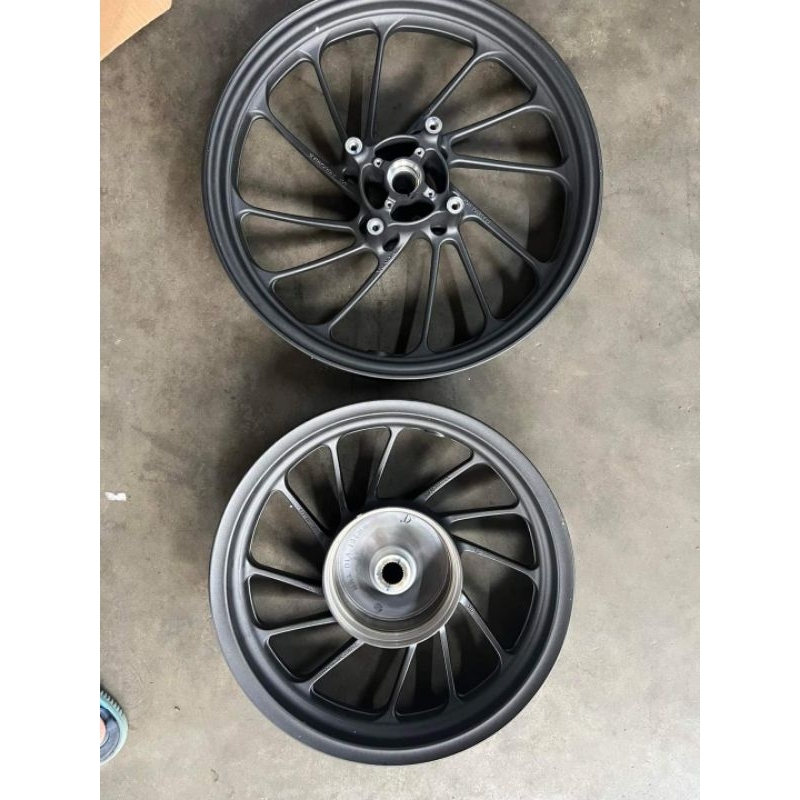 Mâm vành sh mode 2020-2023 màu đen abs zin hãng