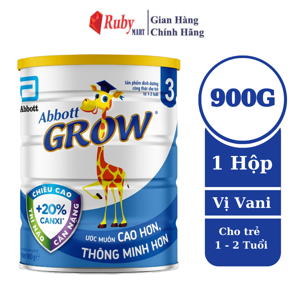 Abbott milk powder full 3 cans 900g