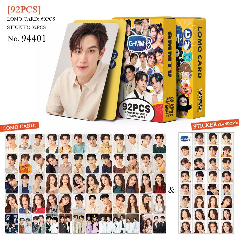 THAI GMMTV 92pcs/box BL Laser Card TAYNEW OFFGUN BRIGHTWIN