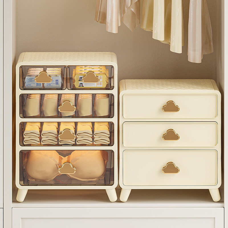 Storage box storage box Drawer storage box Household socks storage box Drawer finishing box Frame sorting box