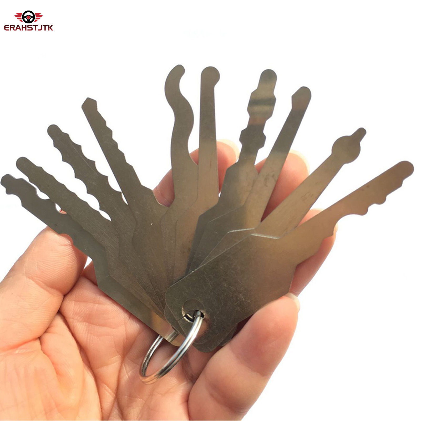 10pcs Motorcycle Blank Key Blank Blade Uncut Key Motorcycle Key Uncut Replacement for Configure Spare Key