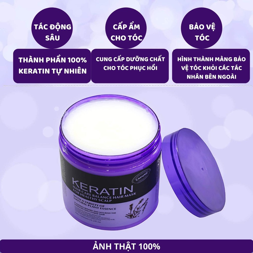kem ủ tóc KERATIN collagen 1000ml (hủ nâu)