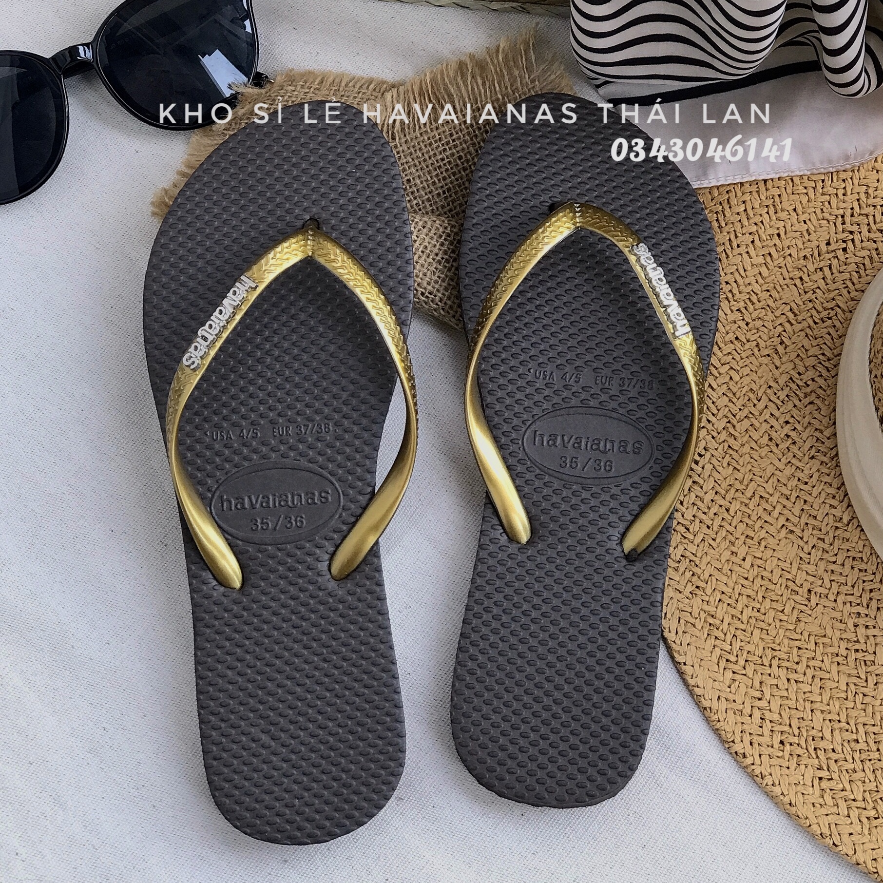 [HCM]Dép Havaianas Nữ Thái Lan Sẵn Shop