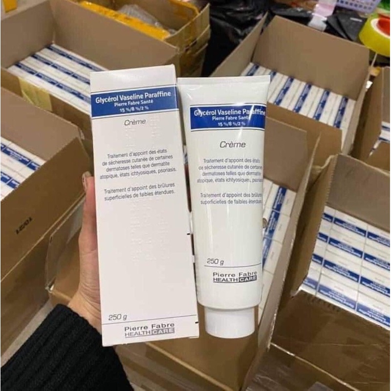 Kem Nẻ Glycerol Vaseline Paraffine 250g ngừa nẻ, chàm sữa cho bé.