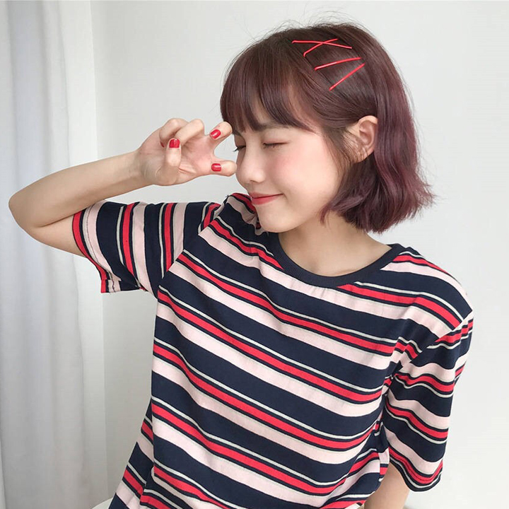 Vỉ 10 kẹp tăm nhiều màu dễ thương