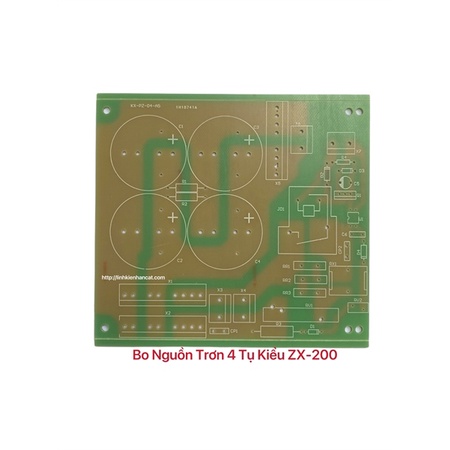Bo nguồn trơn 4 tụ kiểu zx-200