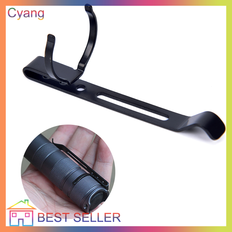 Cyang For S2/S2+/M1/C8 Flashlight Body Clip Cycling Flashlight Clip Led Light Clip