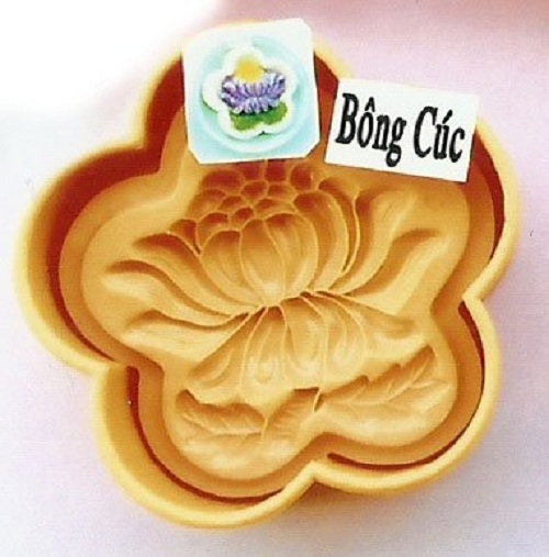 Khuôn Xôi Bông Mai - Hình Hoa Cúc 14 đến 16cm