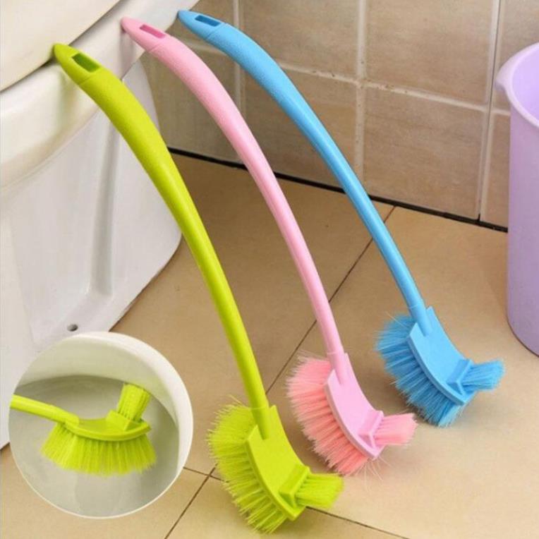 Bàn chải cọ bồn cầu 2 đầu