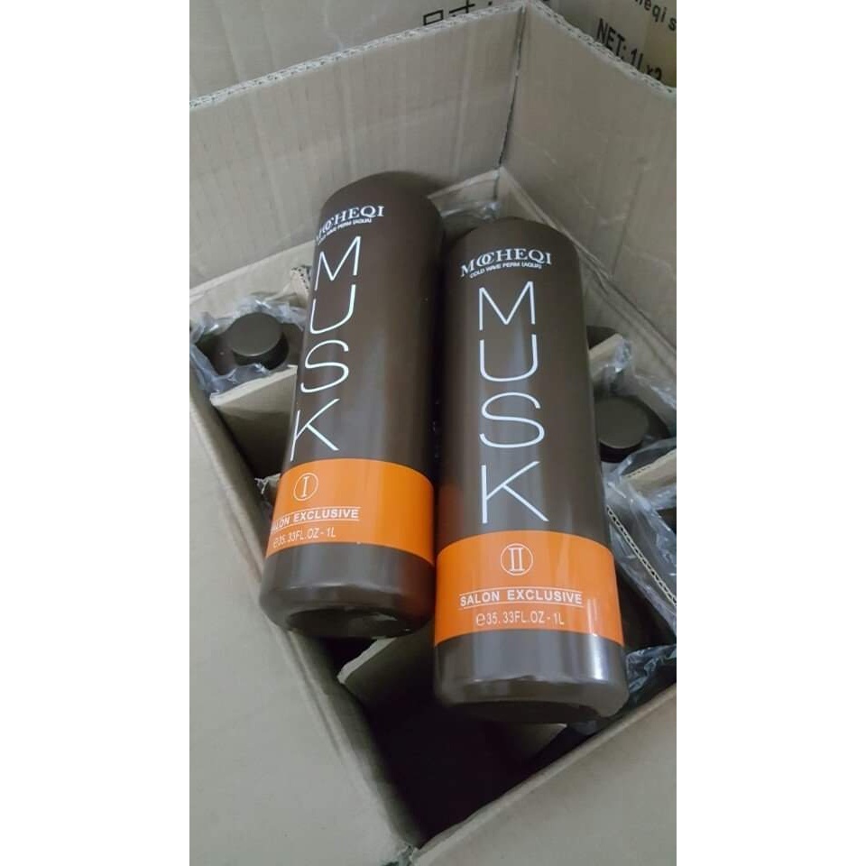 Uốn lạnh không mùi mocheqi musk | made in germany | 1000ml x 2