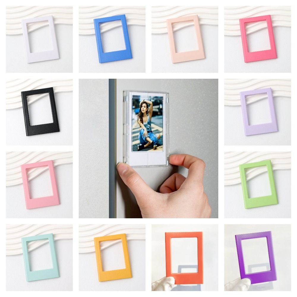 4PCS Artwork Frames 3 Inches Magnetic Picture Frame Multi-purpose ...