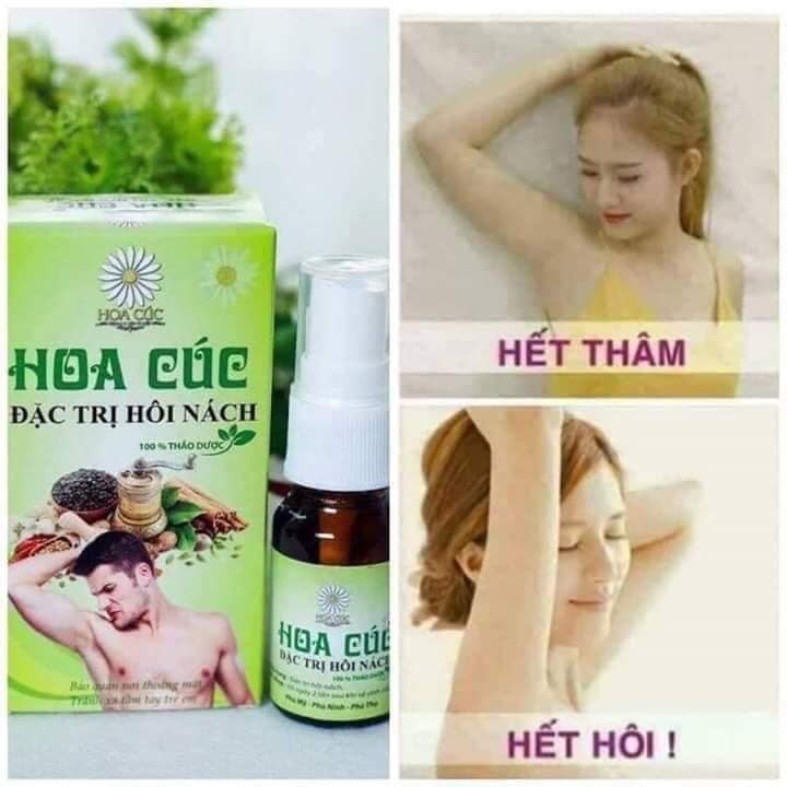 Xịt hôi nách Hoa Cúc