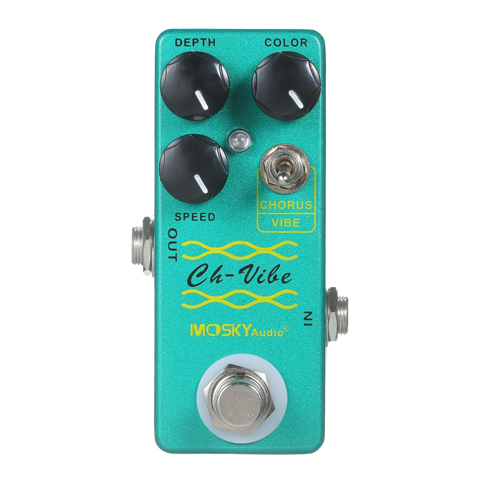 [ammoon]quà bí mật MOSKYaudio Chorus/Vibe Effect Pedal Guitar Effects Pedal Single Mini Effect Pedal