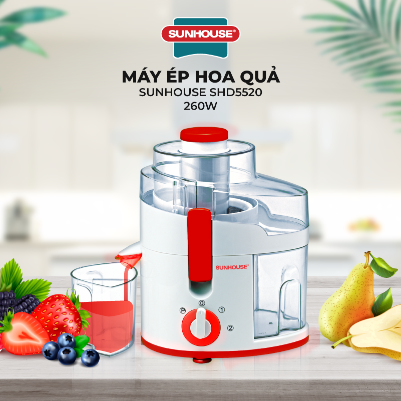 Máy ép hoa quả SUNHOUSE SHD5520