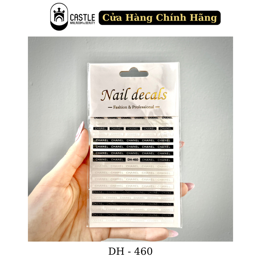 Sticker Thương Hiệu Dán Móng Hot Nhiều Mẫu 2023