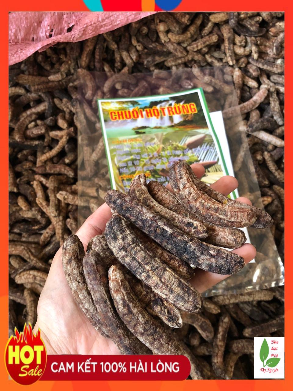 Chuối hột rừng Tây Nguyên sấy khô (1kg), chuối chín trái nhỏ rừng Tây Nguyên, cho người đau lưng, nhức mỏi, sỏi thận, tăng sinh lý