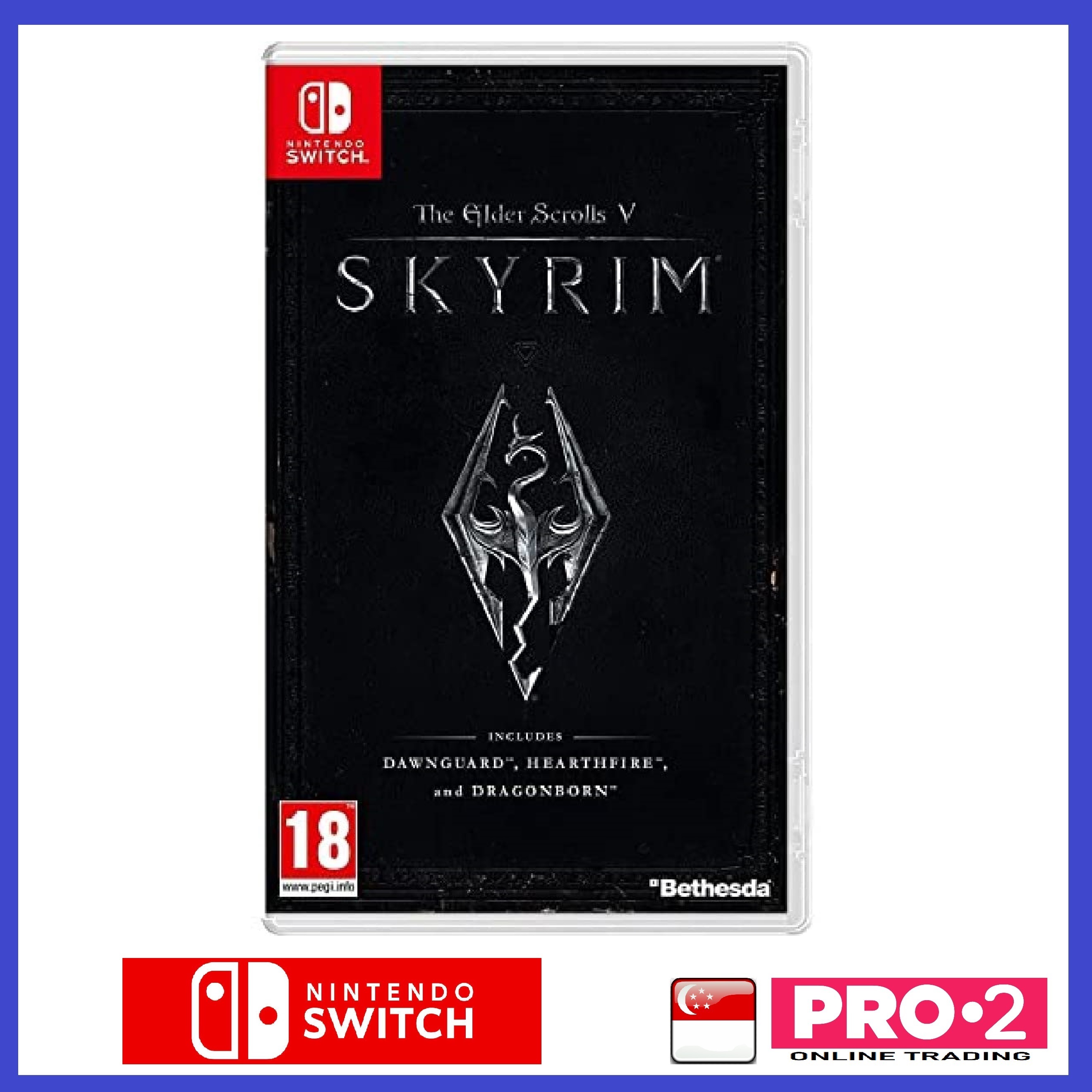 Game The Elder Scrolls Online Switch Skyrim Switch Cartridge The
