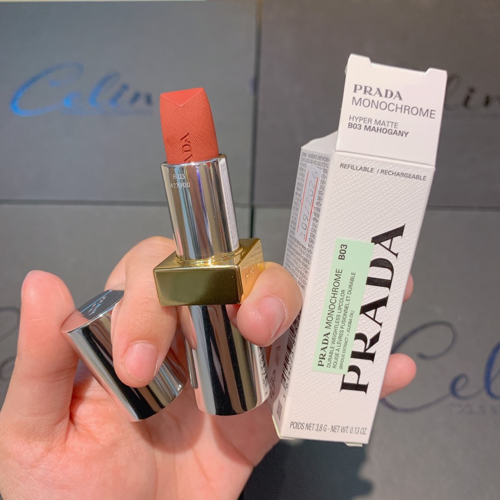 Son thỏi prada monochrome matte weightless lipcolor matte